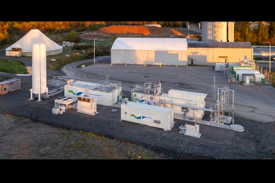 A new Biogas upgrading and Biomethane liquefaction plant in Sweden