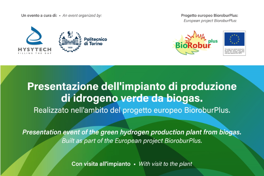 BioroburPlus - Evento di presentazione dell'impianto di produzione di idrogeno verde da biogas